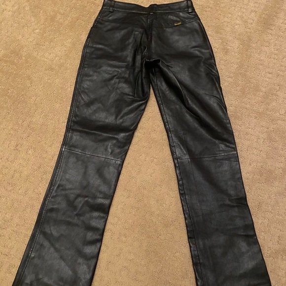 Wrangler Pants & Jumpsuits Vintage Leather Wrangler Pants Poshmark